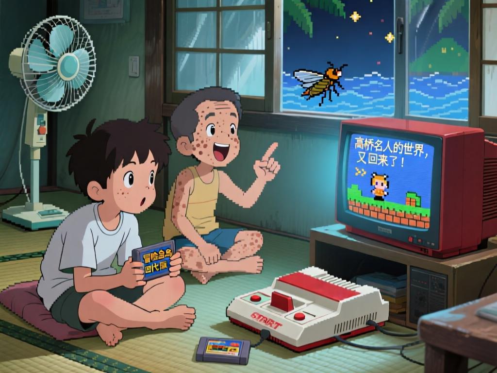 冒险岛的夏日征程：斧头下的童年梦