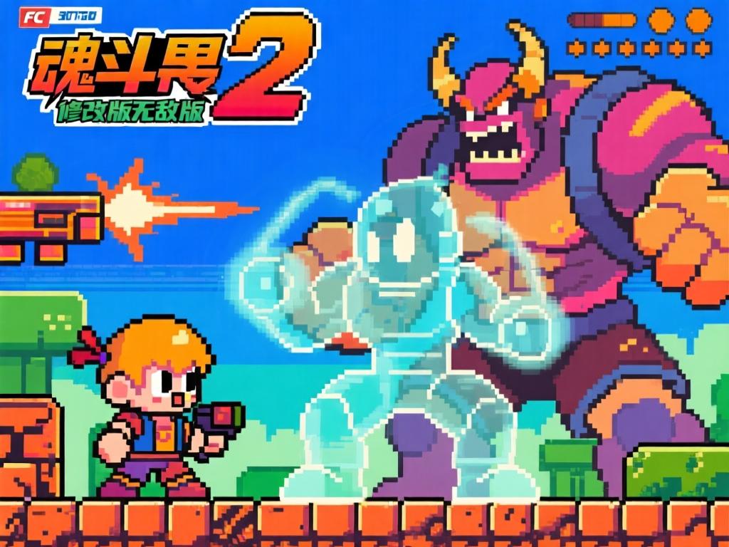 魂斗罗 2透明无敌版