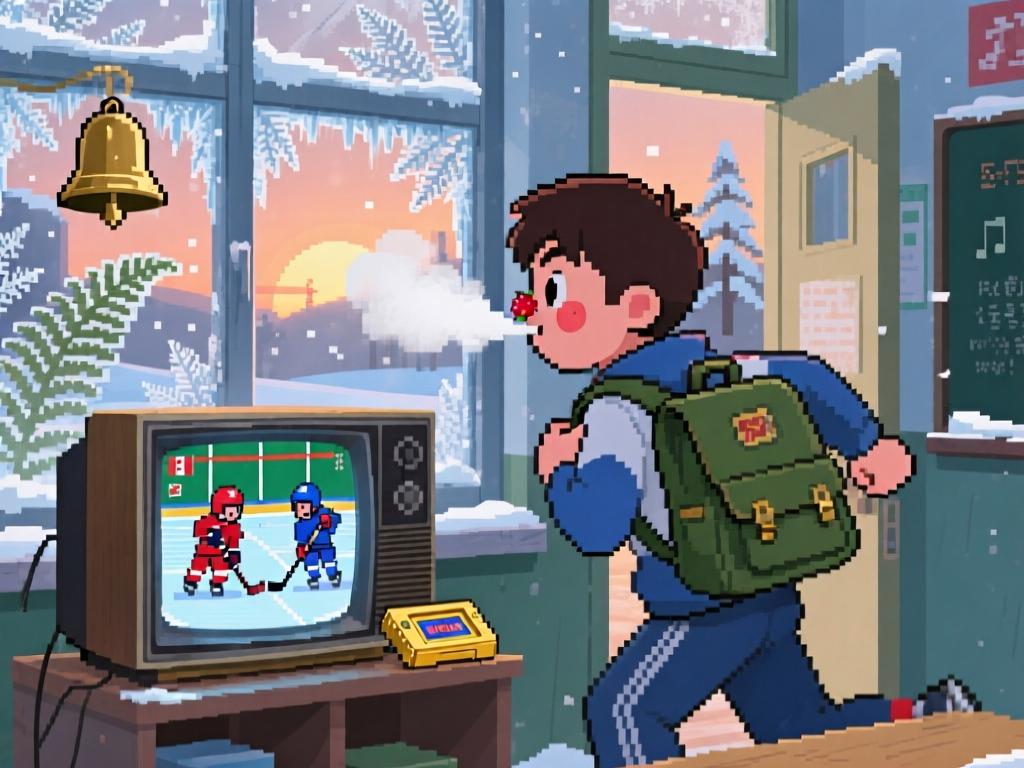 热血冰球：冬日手柄间的少年情谊