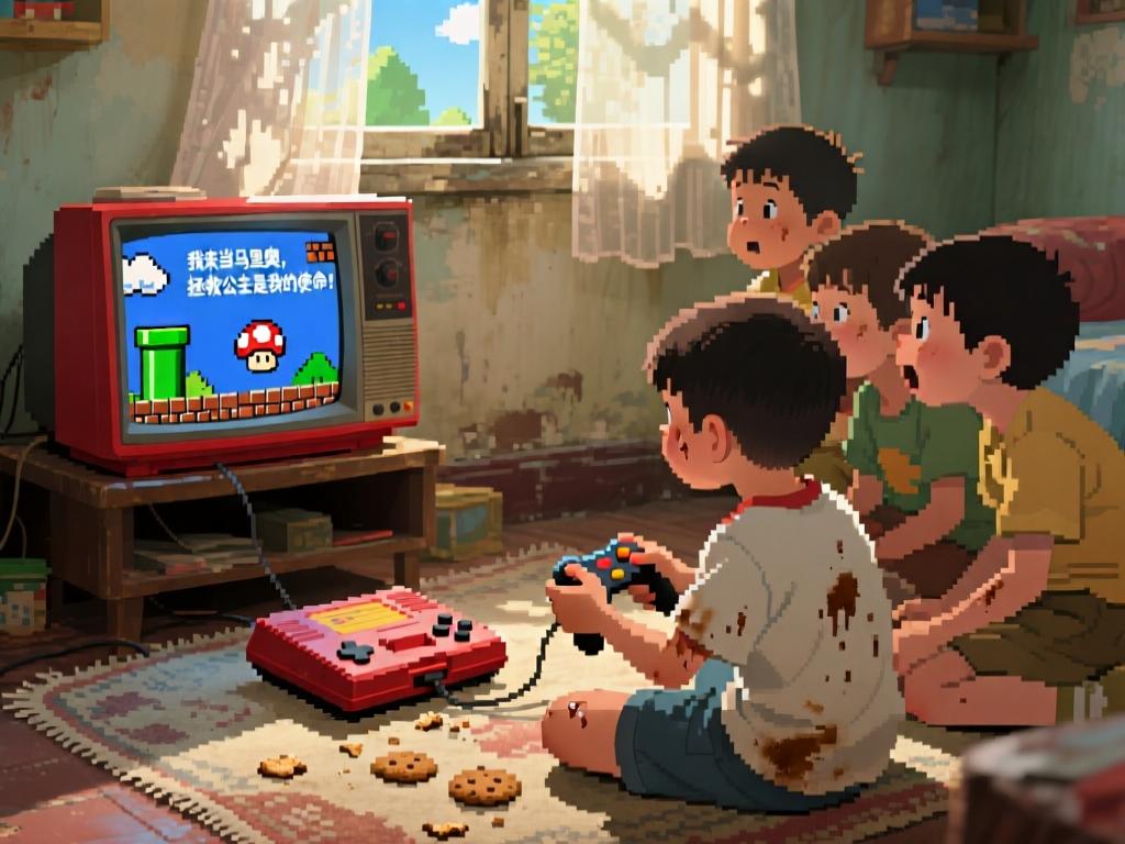 像素跳跃：马里奥兄弟的童年魔法